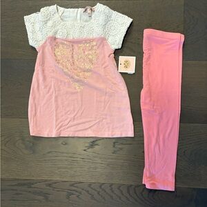 Juicy couture pink girls two piece set sz 2/3T NWT retail $159usd